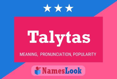 ملصق اسم Talytas