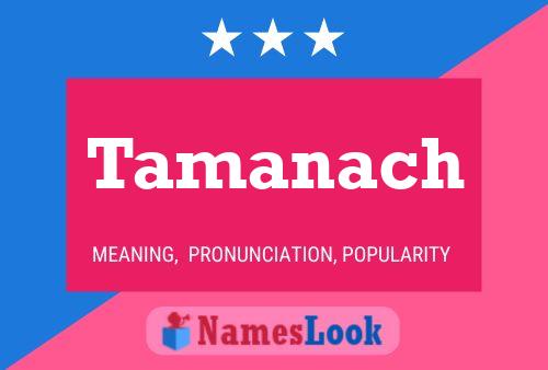 ملصق اسم Tamanach