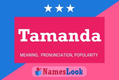 ملصق اسم Tamanda