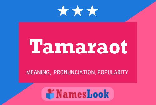 ملصق اسم Tamaraot