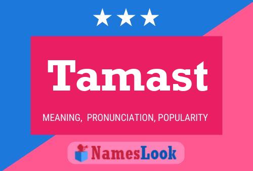 ملصق اسم Tamast