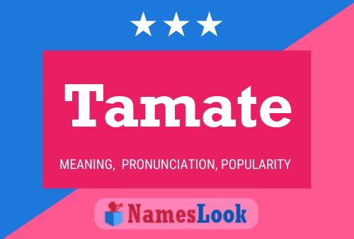 ملصق اسم Tamate