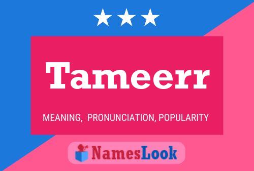 ملصق اسم Tameerr