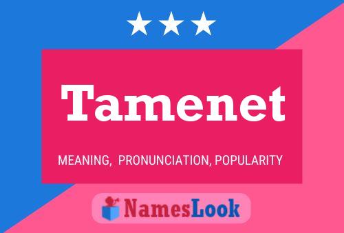 ملصق اسم Tamenet