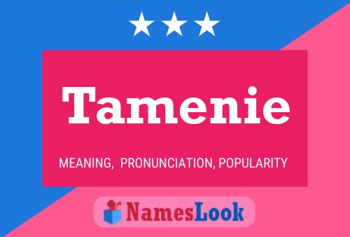 ملصق اسم Tamenie