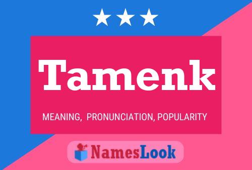 ملصق اسم Tamenk