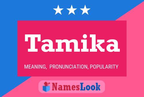 ملصق اسم Tamika