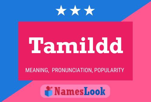 ملصق اسم Tamildd