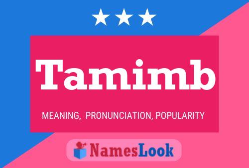 ملصق اسم Tamimb