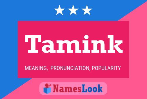 ملصق اسم Tamink