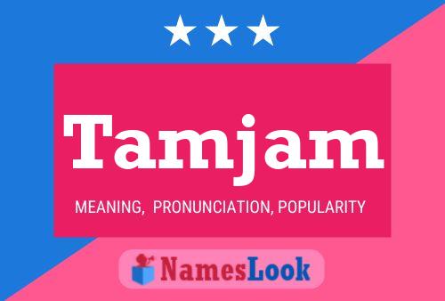 ملصق اسم Tamjam