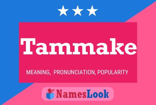 ملصق اسم Tammake