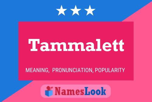 ملصق اسم Tammalett