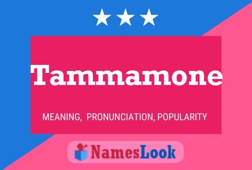 ملصق اسم Tammamone