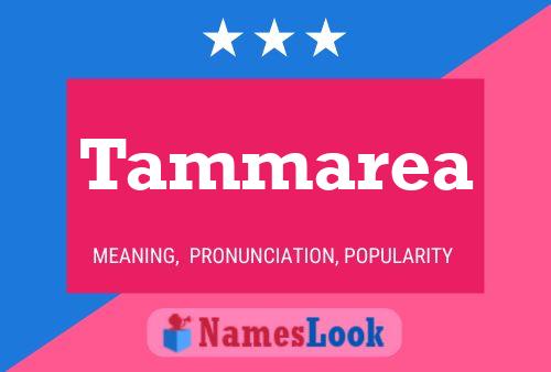 ملصق اسم Tammarea