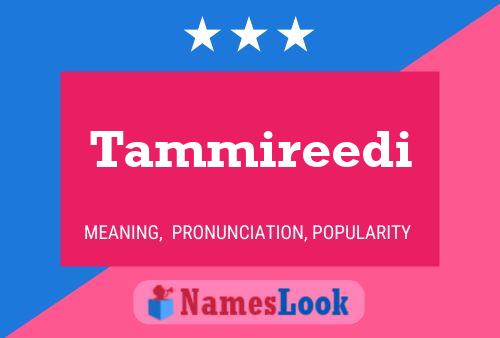 ملصق اسم Tammireedi