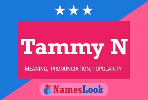 ملصق اسم Tammy N