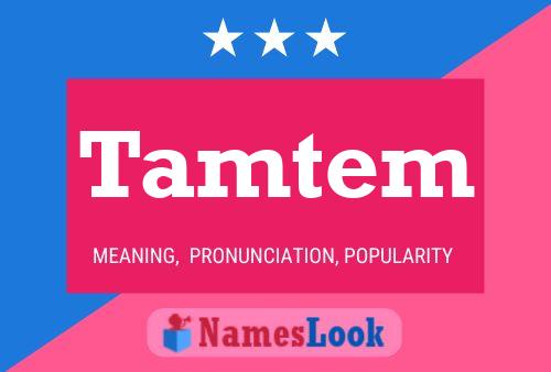 ملصق اسم Tamtem