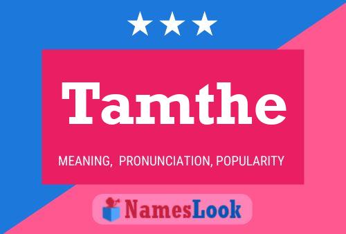 ملصق اسم Tamthe