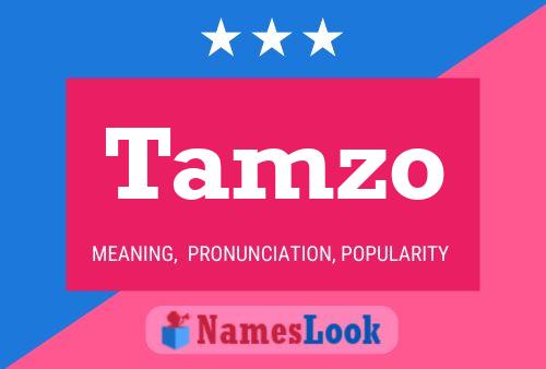 ملصق اسم Tamzo