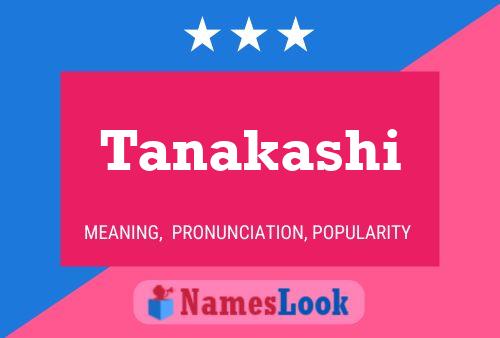 ملصق اسم Tanakashi