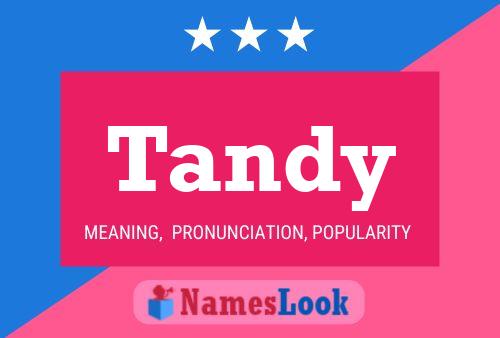 ملصق اسم Tandy