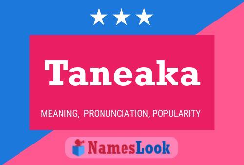 ملصق اسم Taneaka