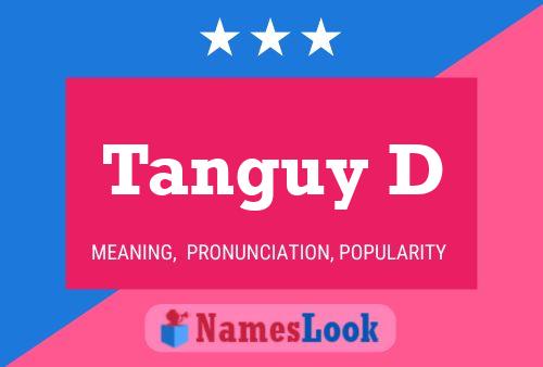 ملصق اسم Tanguy D