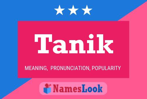 ملصق اسم Tanik