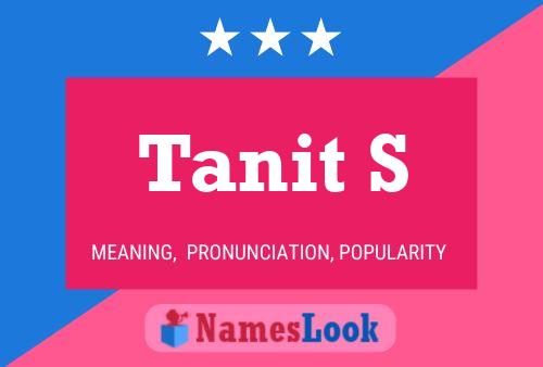 ملصق اسم Tanit S