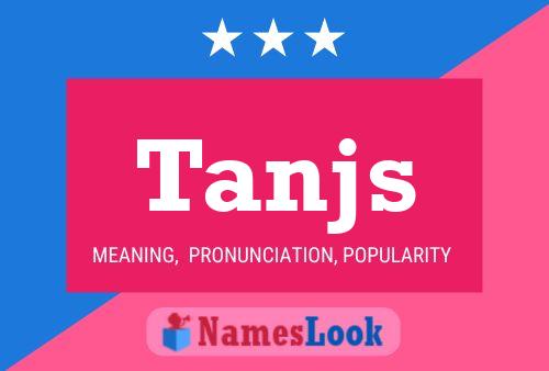 ملصق اسم Tanjs