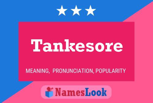 ملصق اسم Tankesore