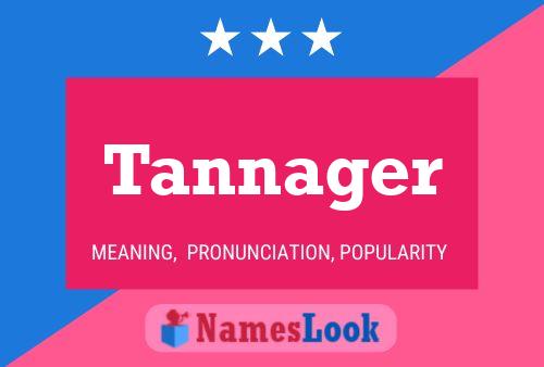 ملصق اسم Tannager