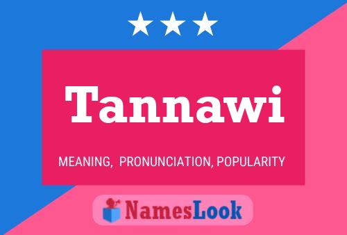 ملصق اسم Tannawi