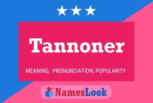 ملصق اسم Tannoner