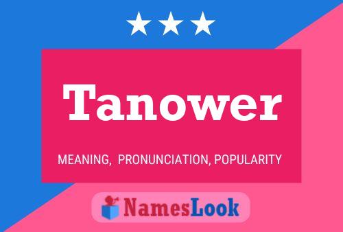 ملصق اسم Tanower