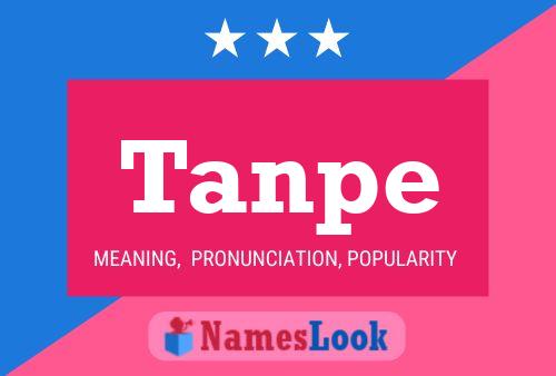 ملصق اسم Tanpe