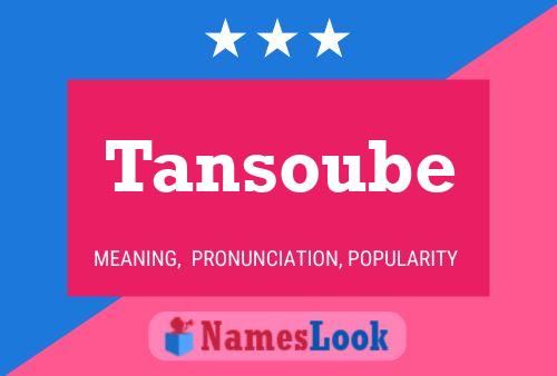 ملصق اسم Tansoube