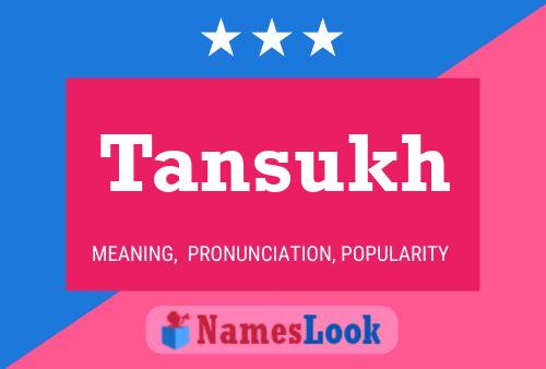 ملصق اسم Tansukh