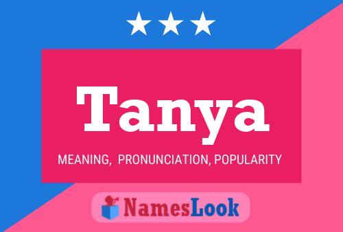 ملصق اسم Tanya