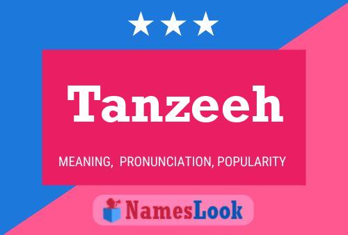 ملصق اسم Tanzeeh