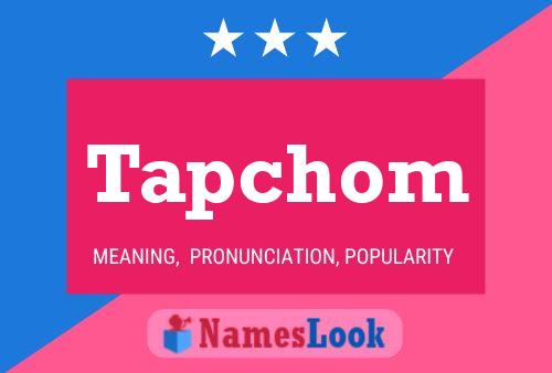 ملصق اسم Tapchom