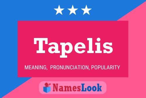 ملصق اسم Tapelis