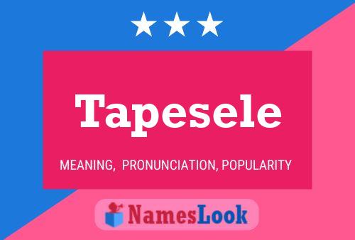 ملصق اسم Tapesele