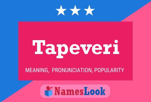 ملصق اسم Tapeveri