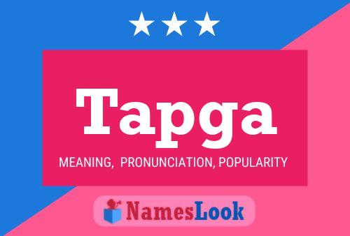 ملصق اسم Tapga