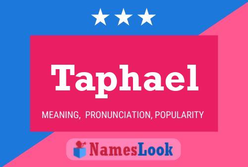 ملصق اسم Taphael