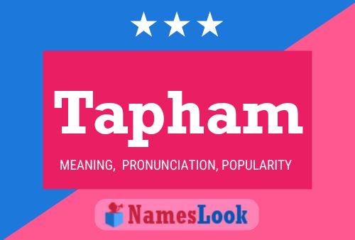 ملصق اسم Tapham