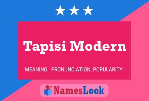 ملصق اسم Tapisi Modern