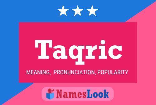 ملصق اسم Taqric